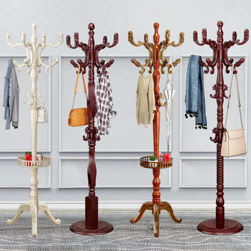 實(shí)木衣帽架 歐式多功能家居必備品