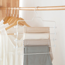 多層S型褲架 實(shí)用與美觀的衣帽收納選擇
