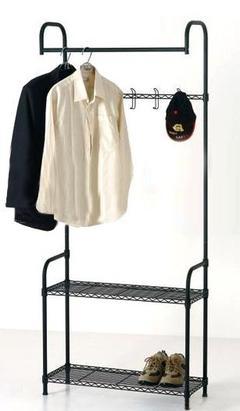 多功能鞋架衣帽架組合設(shè)計(jì)